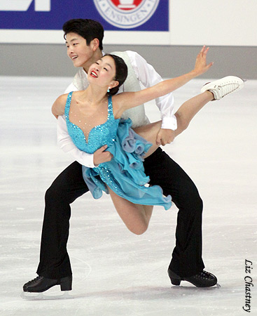 Mai and Alex Shibutani performing their free dance at the 2010 Nebelhorn Trophy. (Photo by Liz Chastney) Mai and Alex Shibutani performing their free dance at the 2010 Nebelhorn Trophy. (Photo by Liz Chastney
