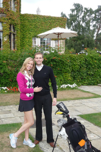 Christina and Tom on their 1st anniversary at Pennyhill Park in Surrey, England, 2010. Christina and Tom on their 1st anniversary at Pennyhill Park in Surrey, England, 2010.