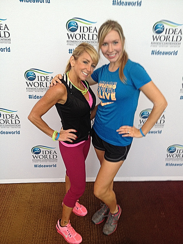 Chalene Johnson of TurboFire and Christina Chalene Johnson of TurboFire and Christina