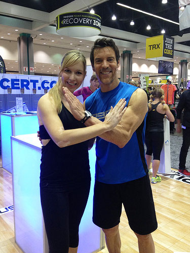 Christina and Tony Horton of P90X Christina and Tony Horton of P90X