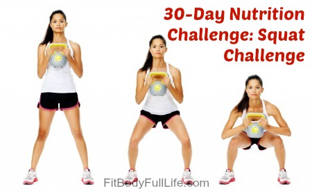 30-Day Nutrition Challenge Squat Challenge