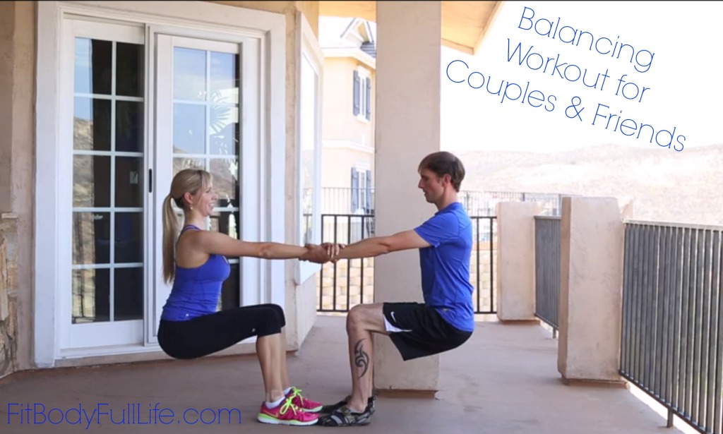 Balancing Workout for Couples & Friends