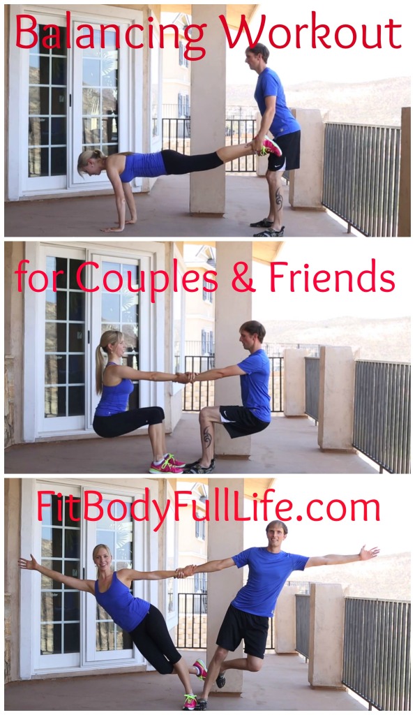 Balancing Worout for Couples & Friends