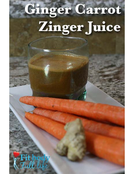 Ginger Carrot Zinger Juice Recipe