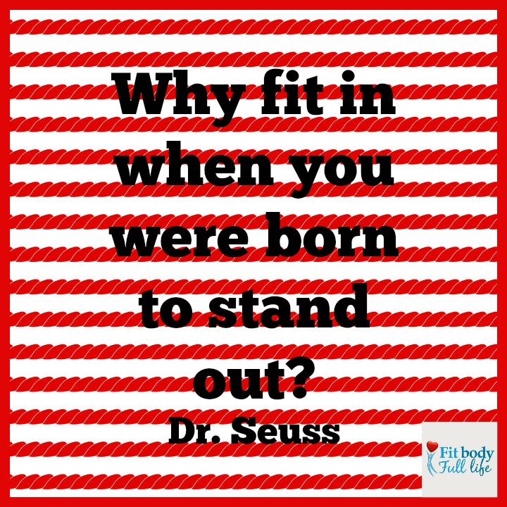 Free Printable – “Born to Stand Out” Dr. Seuss Inspired Word Art