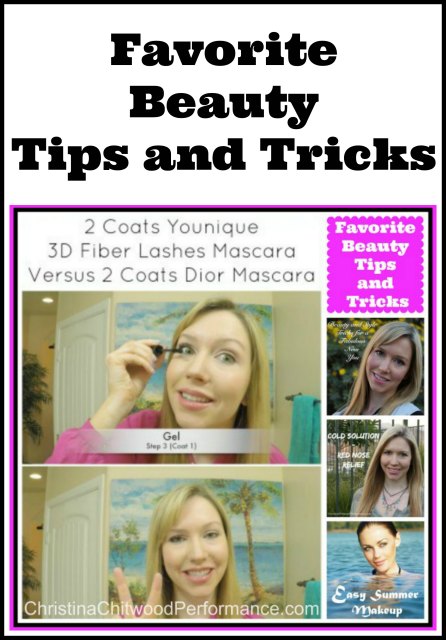 Favorite Beauty Tips and Tricks