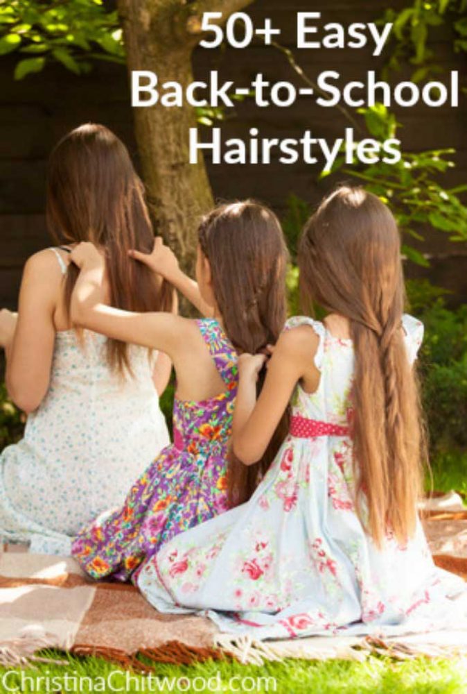 50+ Easy Back-to-School Hairstyles