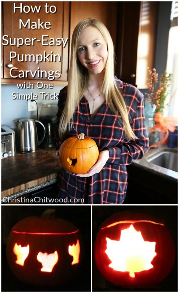 How to Make Super-Easy Pumpkin Carvings with One Simple Trick