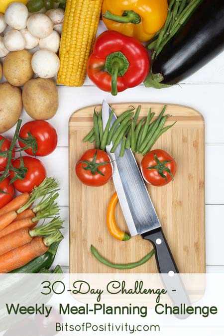  30-Day Challenge - Weekly Meal-Planning Challenge (Finally!)