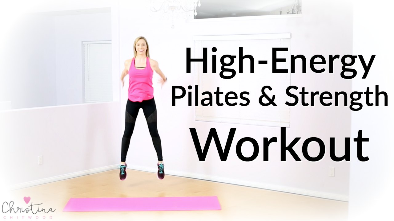 High-Energy Pilates and Strength Workout {Fitness Tutorial}