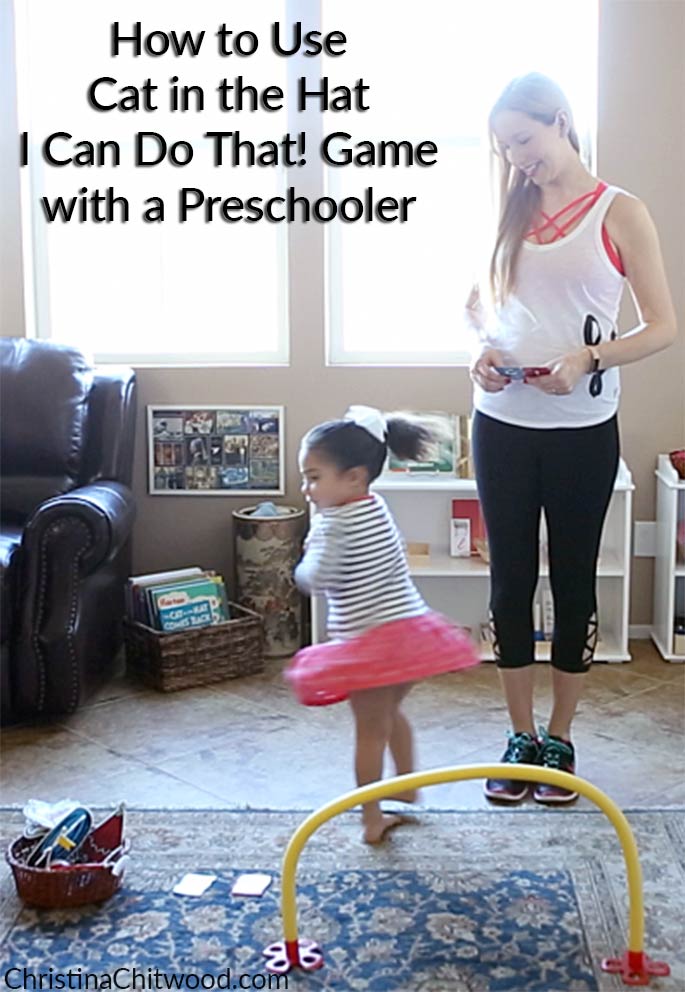 How to Use the Cat in the Hat I Can Do That! Game with a Preschooler