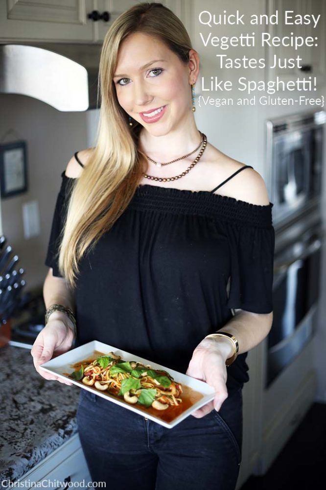 Quick and Easy Vegetti Recipe: Tastes Just Like Spaghetti! {Vegan and Gluten-Free}