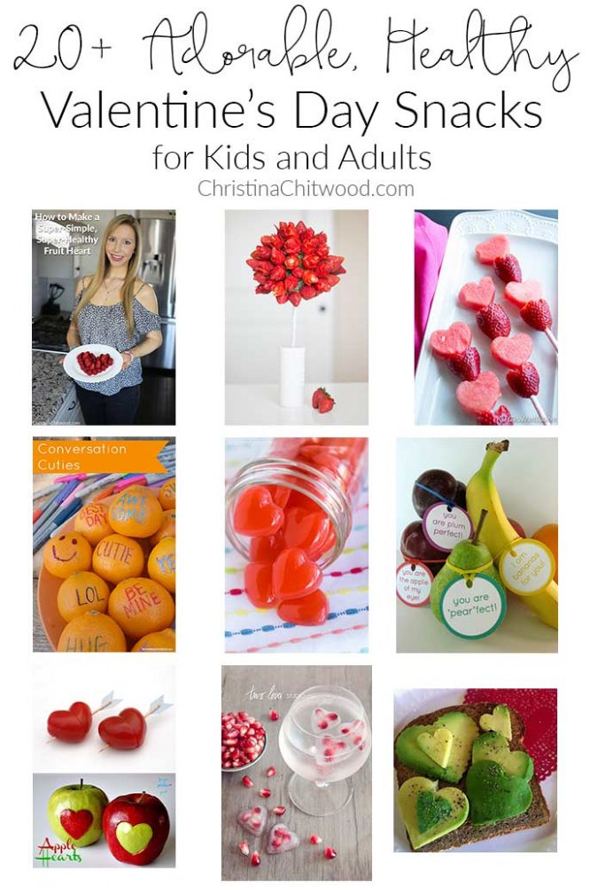 20+ Adorable, Healthy Valentine's Day Snacks for Kids and Adults