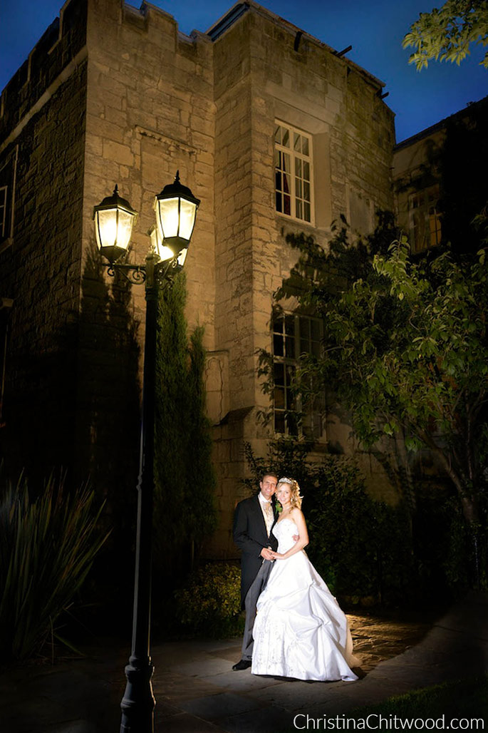 Christina and Tom in Front of the Castle
