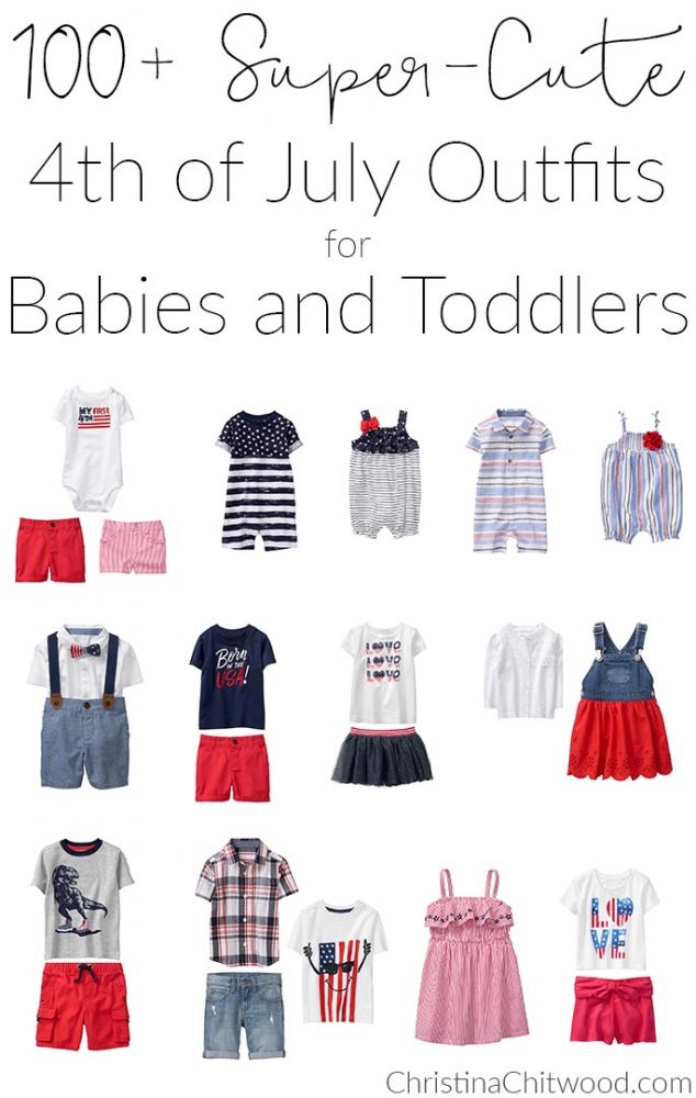 100+ Super-Cute 4th of July Outfits for Babies and Toddlers