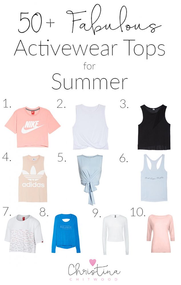 50+ Fabulous Activewear Tops for Summer