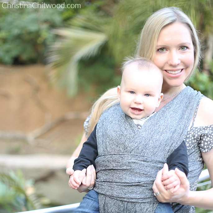 Babywearing While Getting Outdoors with Our Baby Boy at 7 Months Old