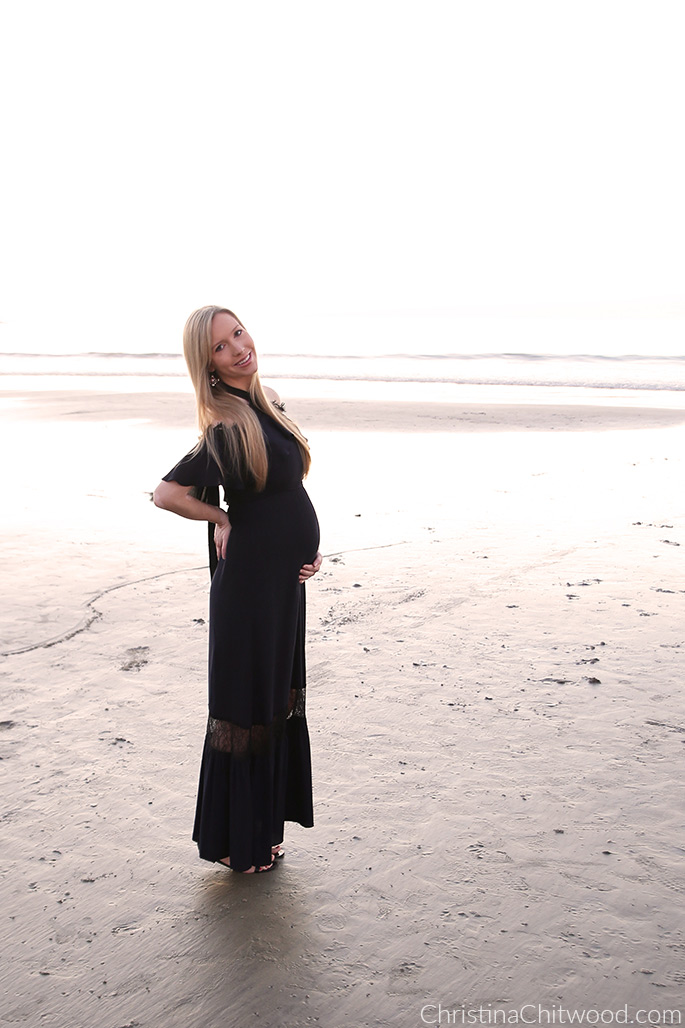 Stress-Free Baby Gender Reveal and Name Reveal - Christina Chitwood at 25 Weeks Pregnant