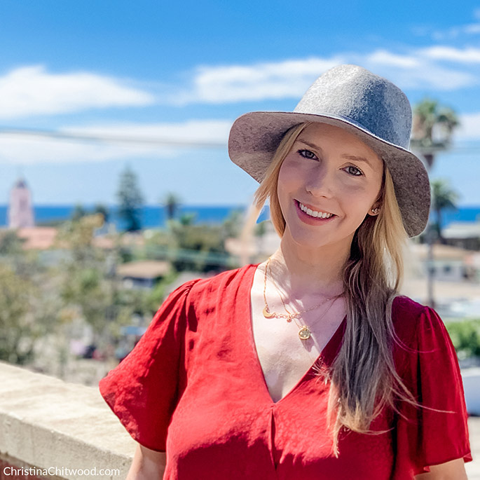 Women's ASTR the Label Top, Nordstrom Hat, Madewell Necklace, Nadri Earrings - ChristinaChitwood.com